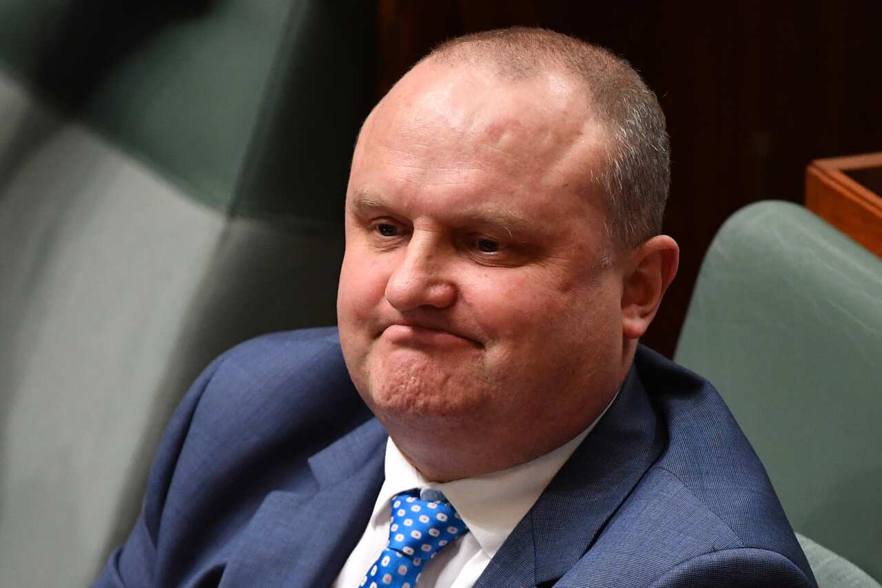 Jason Wood during Question Time in the House of Representatives at Parliament House