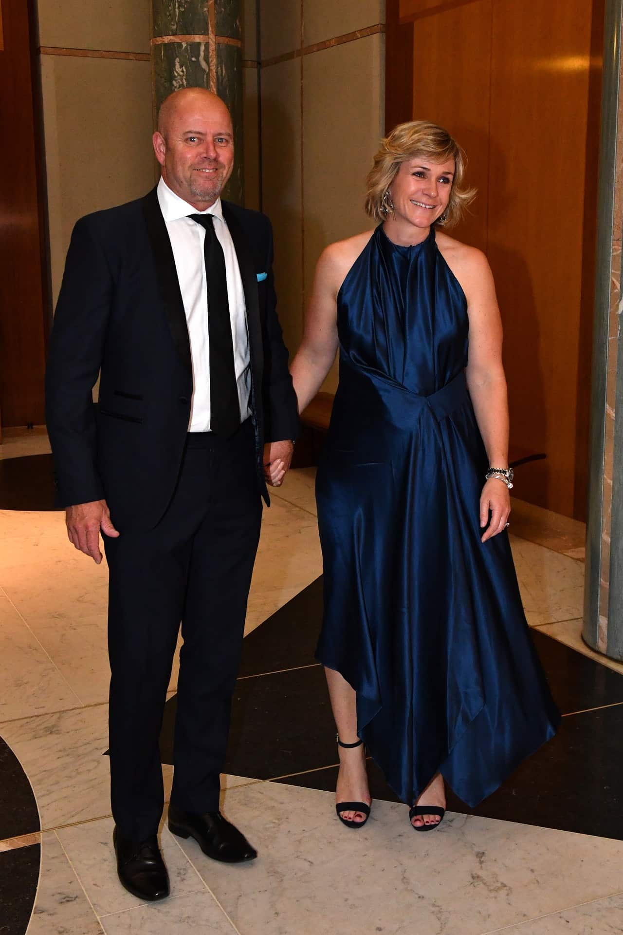 Zali Steggall and David Cameron.