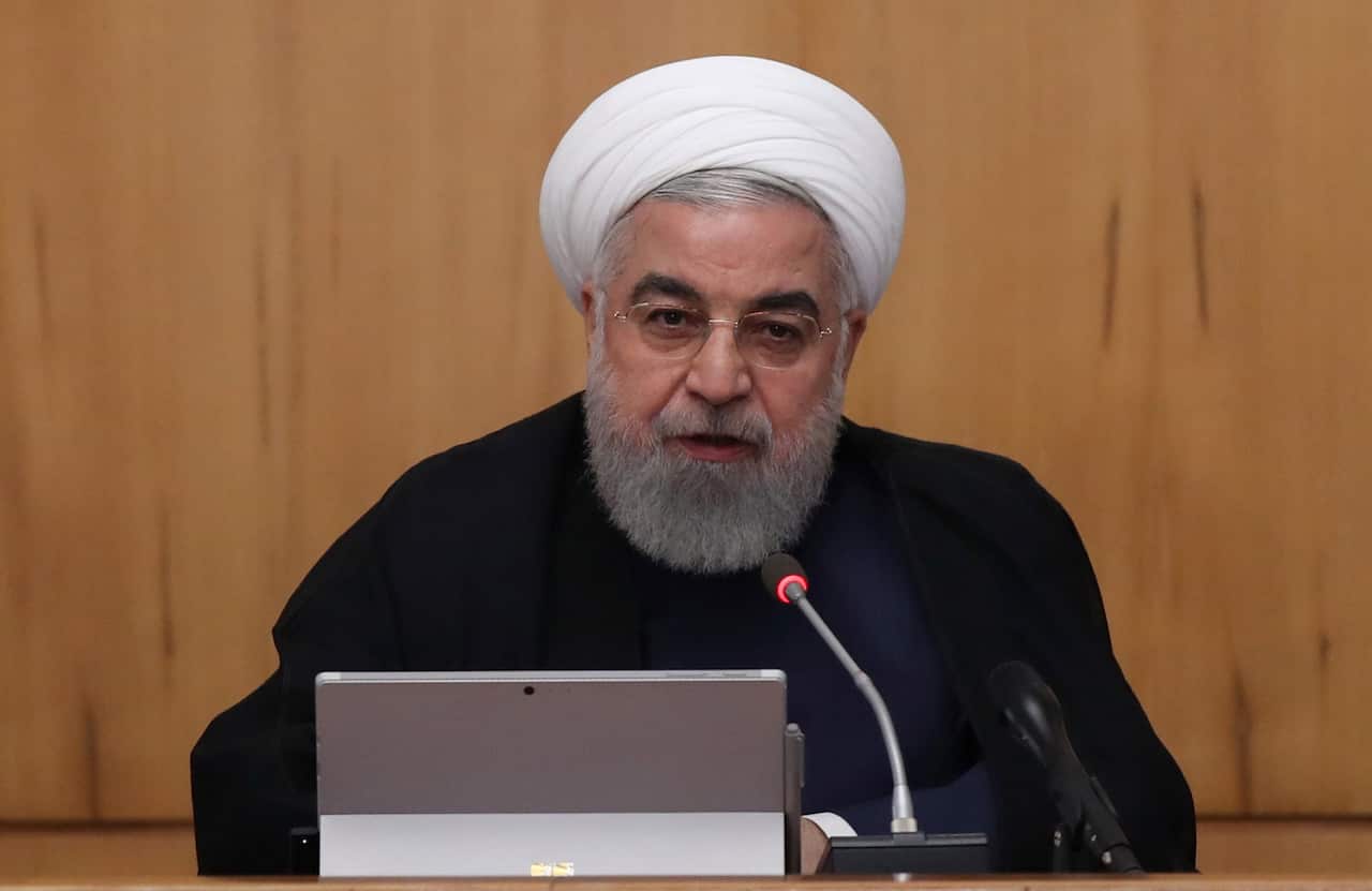 Iranian President Hassan Rouhani.