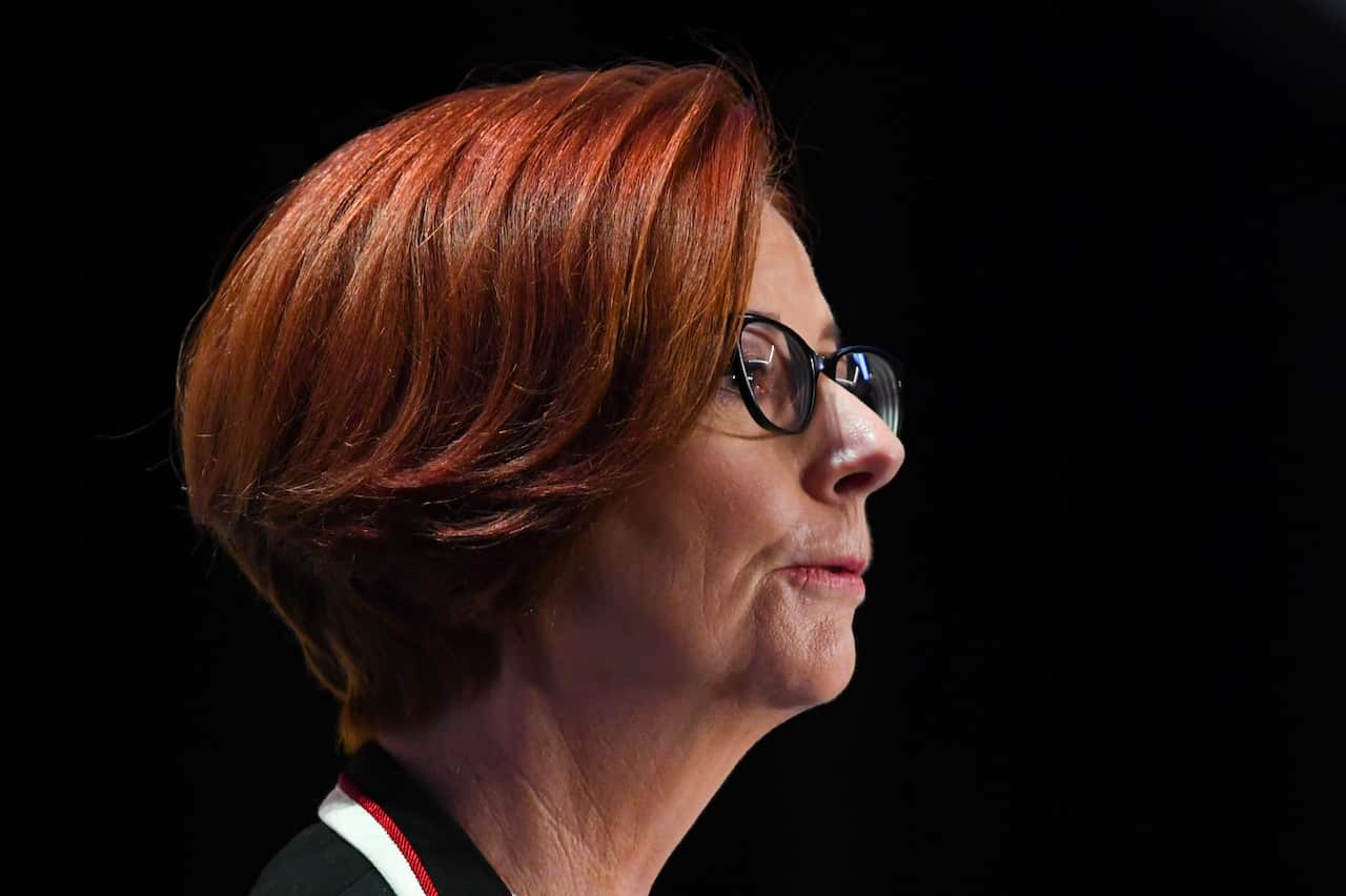 Ms Gillard called on workplaces needed to support their employees through mental health struggles.