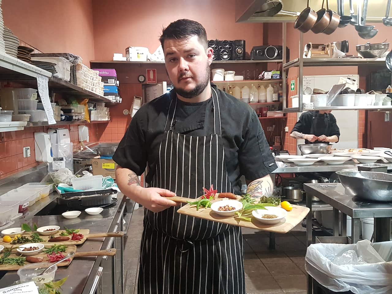 Head chef at Red Ochre, Daniel Reece, said interest in native cuisine was growing. 
