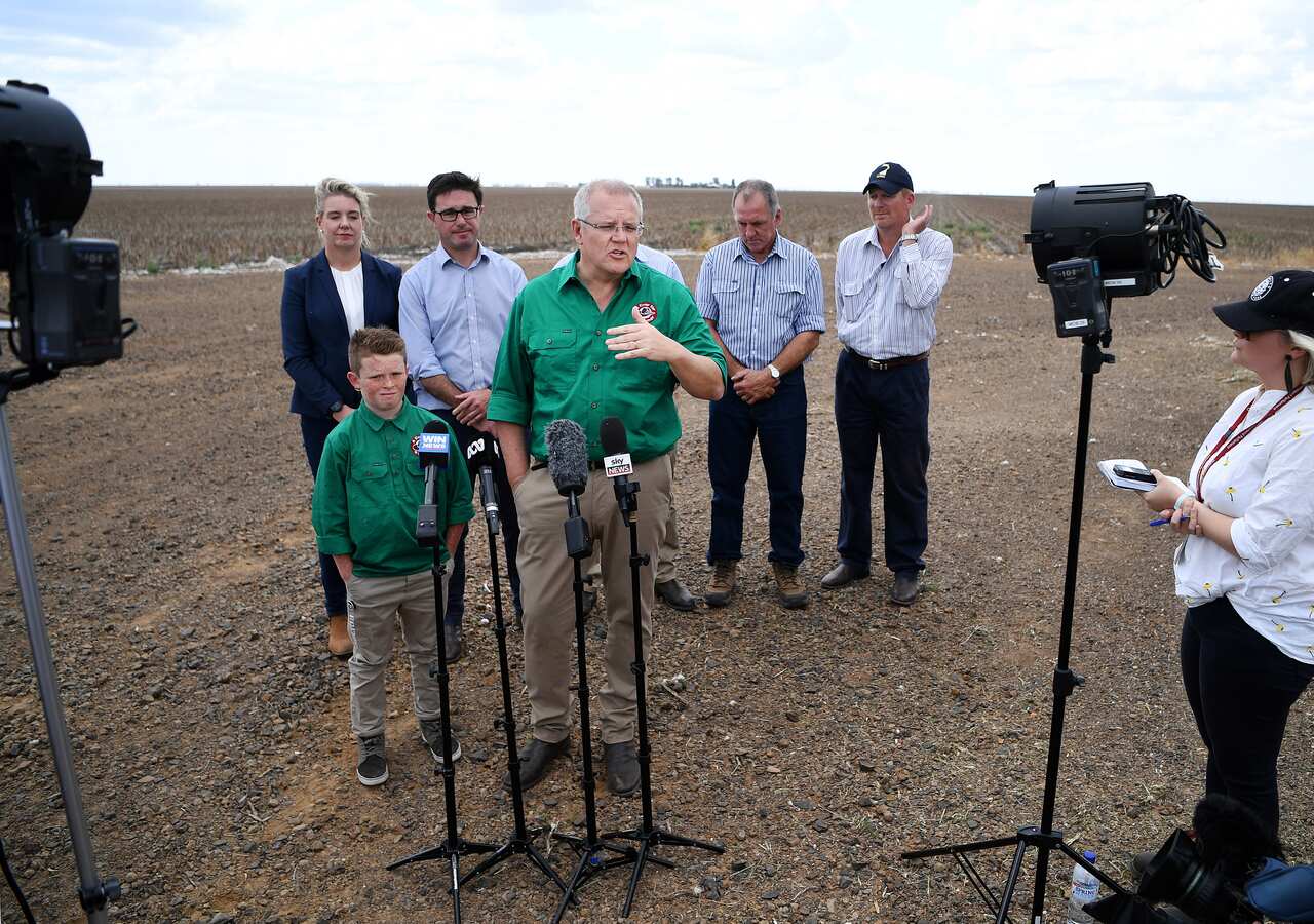 Prime Minister announced a new support package of nearly $100 million to drought-hit communities.