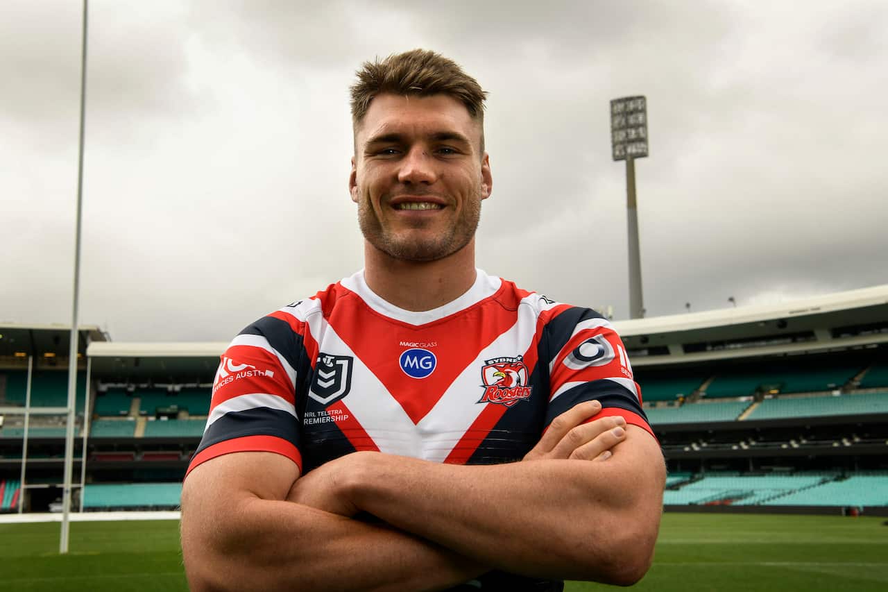 Sydney Roosters star Angus Crichton