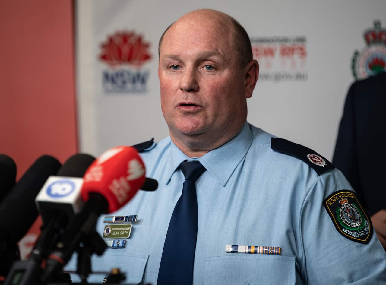 Detective Superintendent Dean Smith.