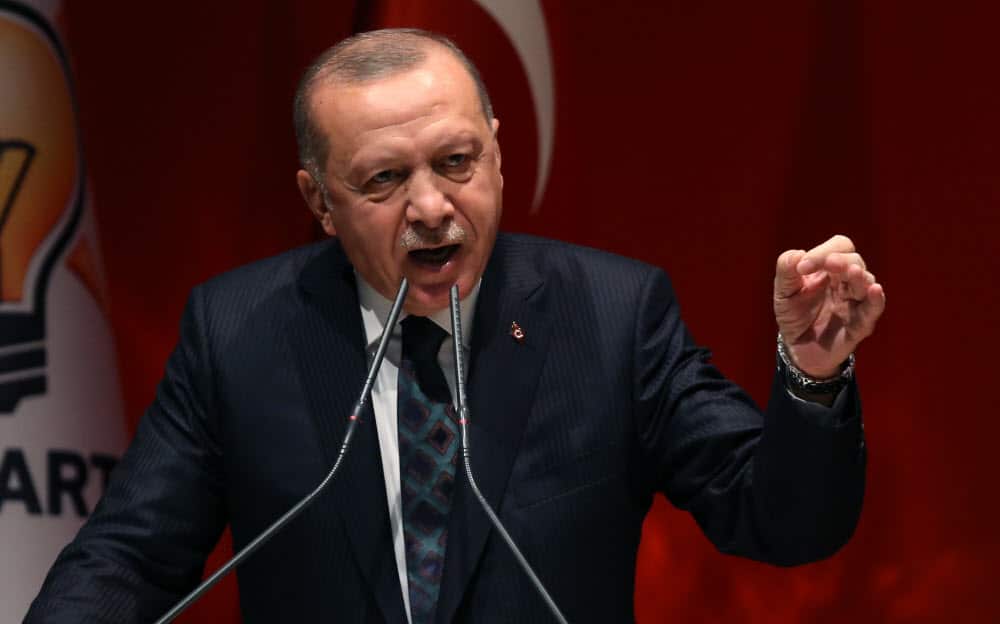 Turkish President Recep Tayyip Erdogan.