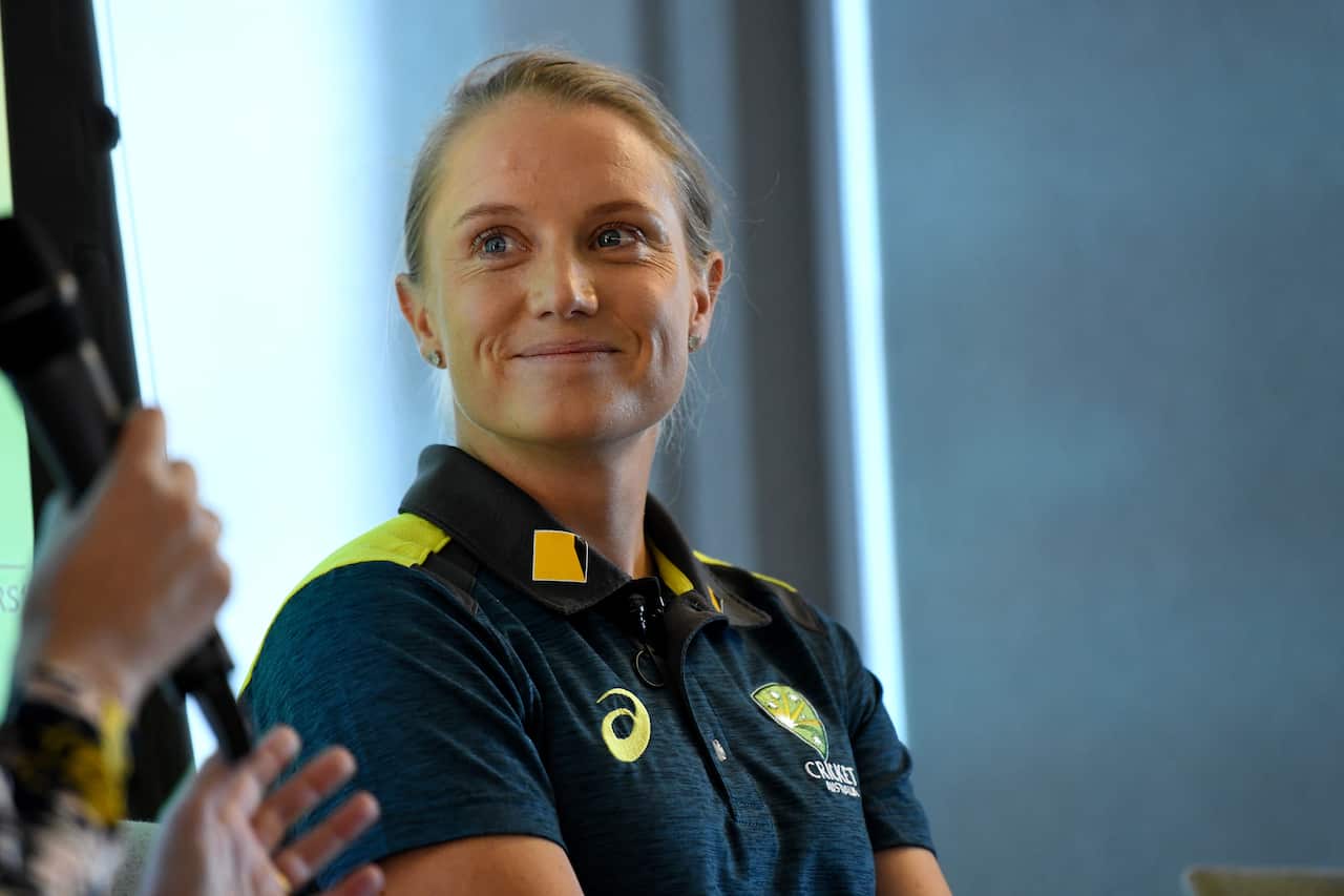 Australian cricketer Alyssa Healy.