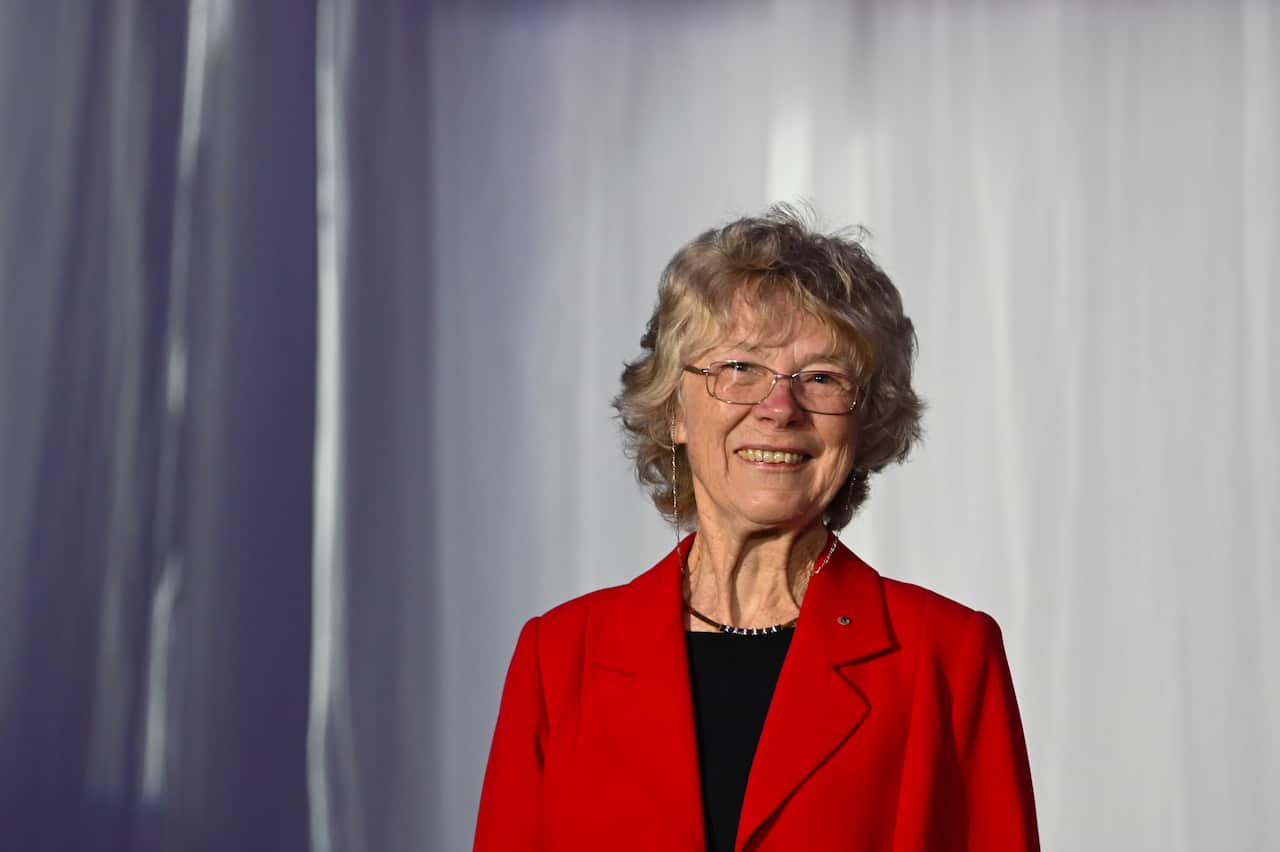 Winner of the Prime Minister's Prizes for Science Emeritus Professor Cheryl Praeger.