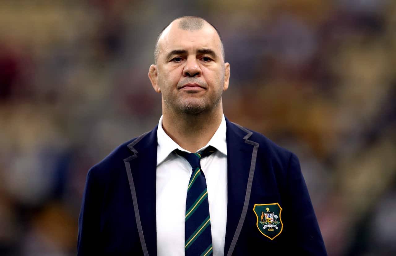 Former Wallabies coach Michael Cheika.