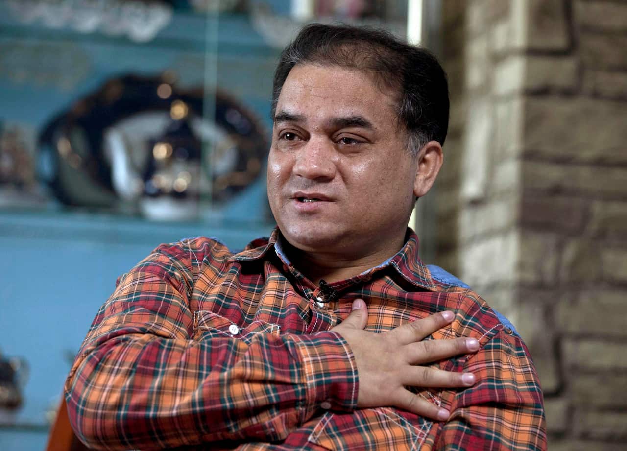 Ilham Tohti, an outspoken scholar of China's Turkic Uighur ethnic minority, pictured in 2013.