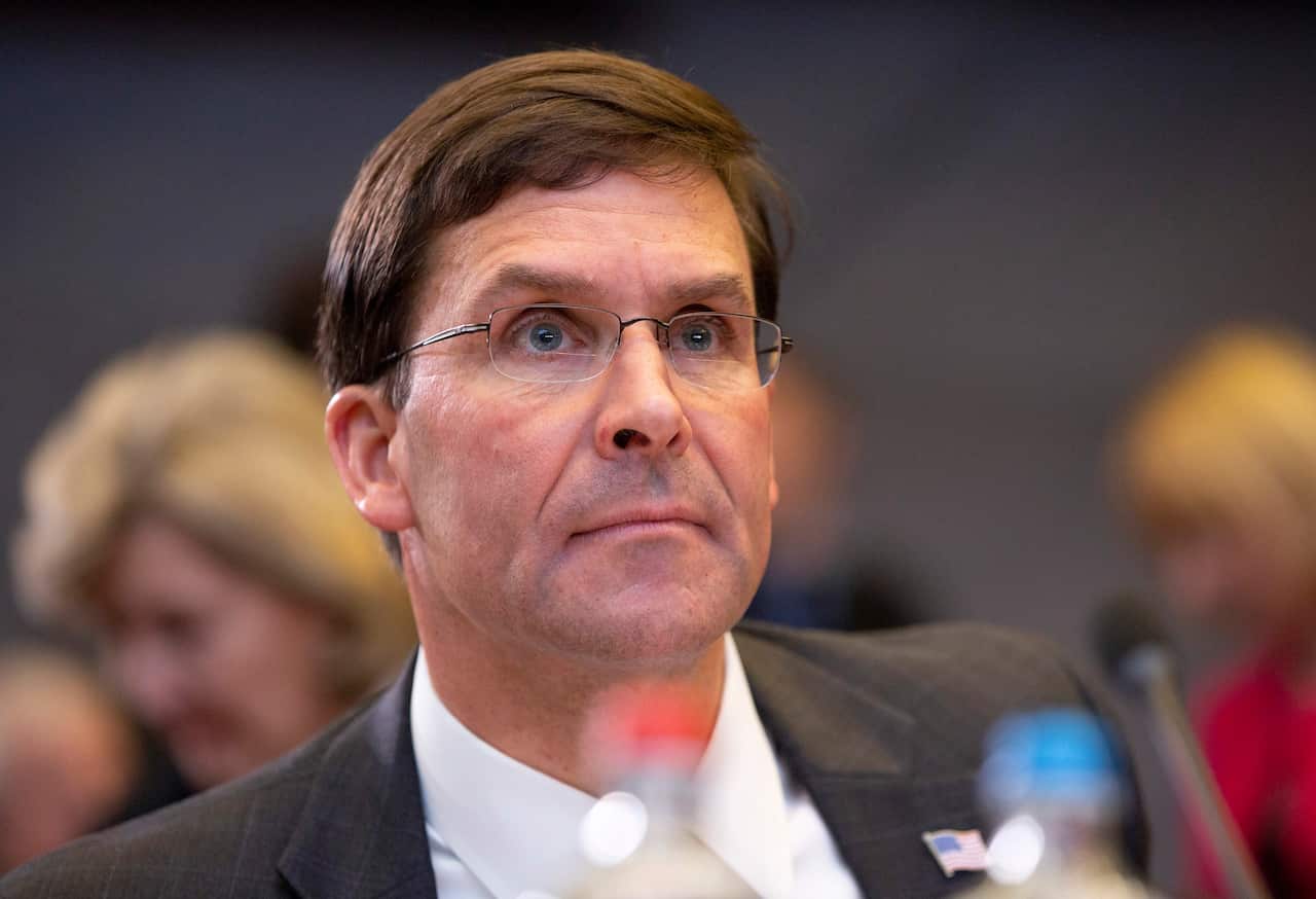 US Secretary for Defense Mark Esper 