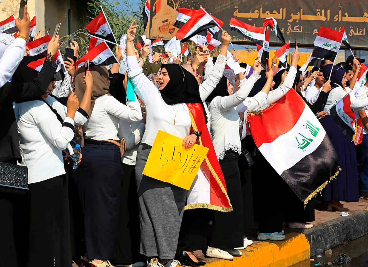 It's estimated over one hundred people have died in protest violence this month.