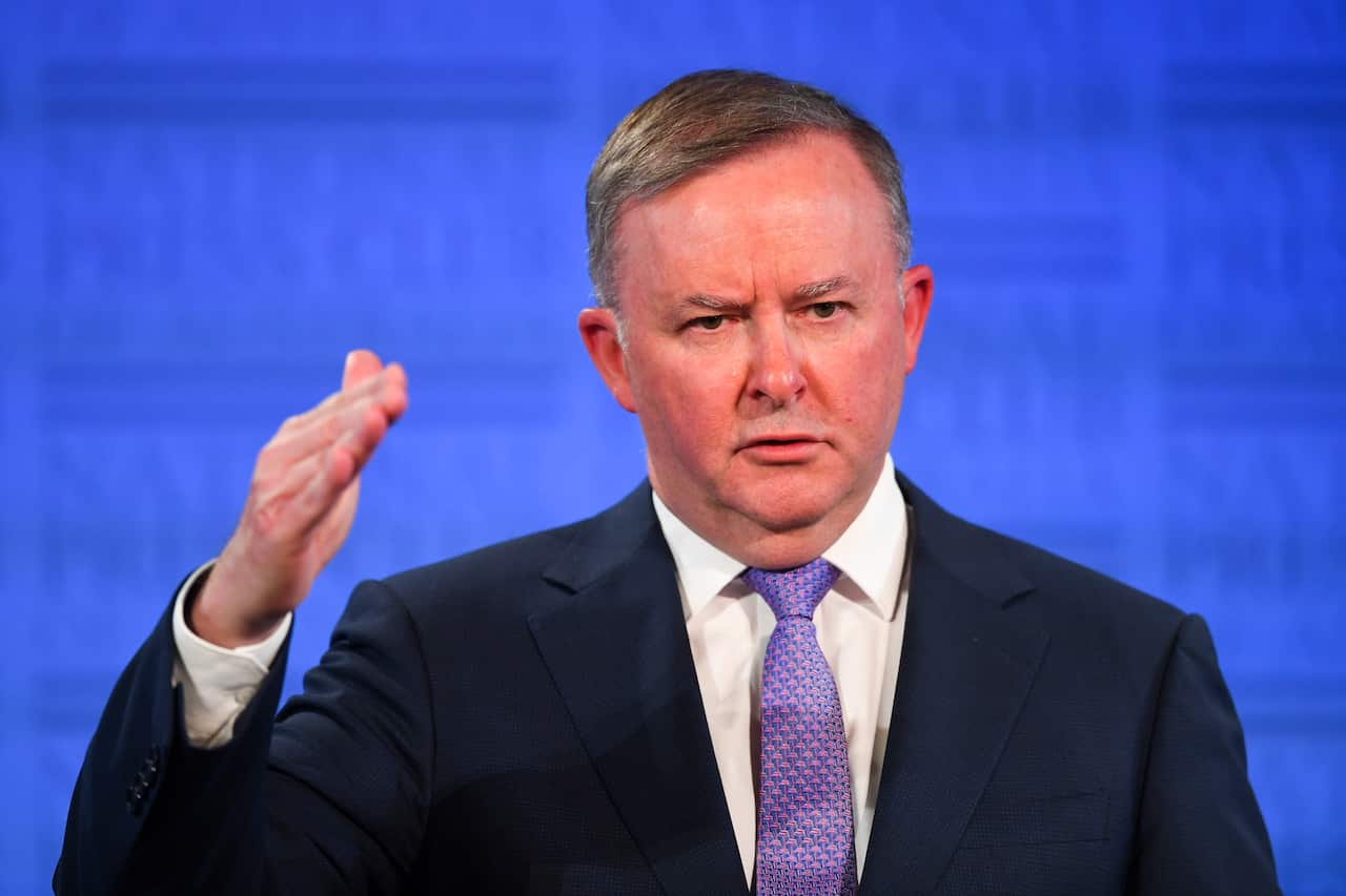 Labor leader Anthony Albanese.