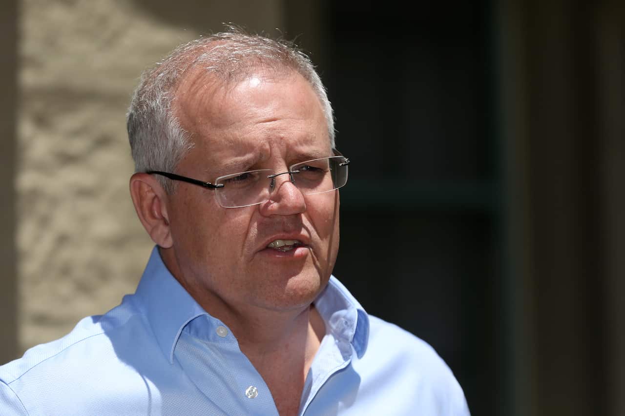 Prime Minister Scott Morrison has taken aim at  radical vegan activists group.