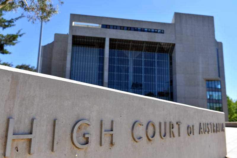 View of the High Court of Australia in Canberra, Wednesday, November 13, 2019.