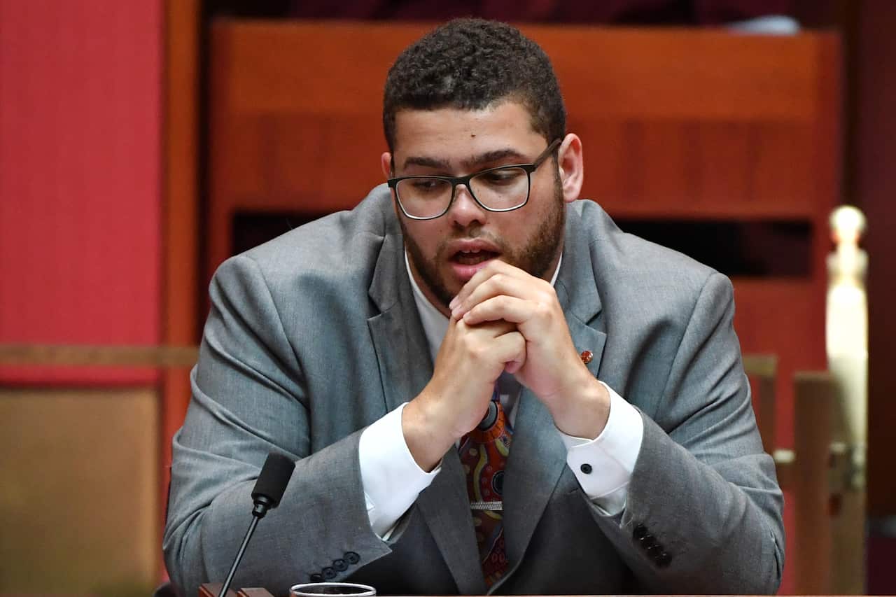 Greens Senator Jordon Steele-John is calling for all supported workplaces to be closed during the COVID-19 pandemic.