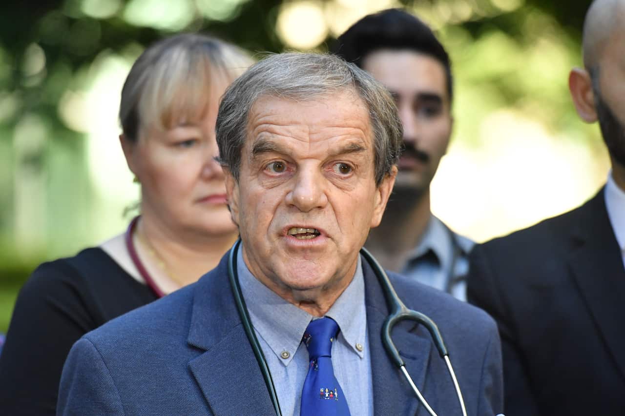 Paediatrician Professor David Isaacs.