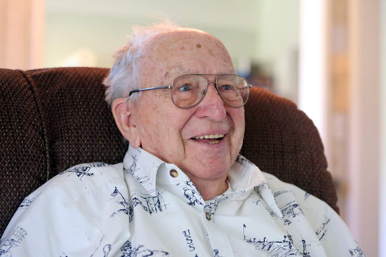 Lauren Bruner survived the 7 December, 1941 Japanese attack on the USS Arizona in Pearl Harbor.