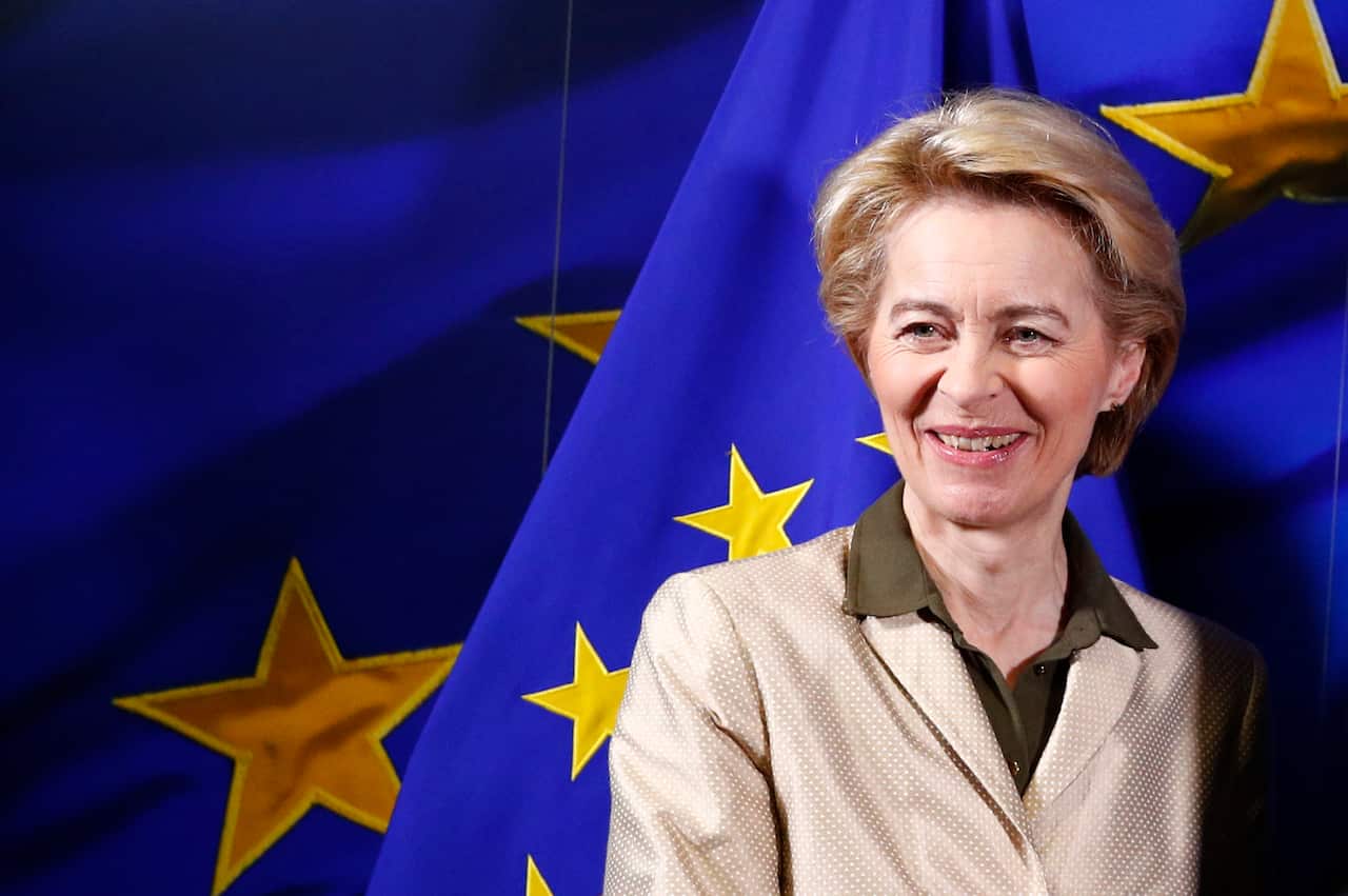 European Commission chief Ursula von der Leyen hosted a conference to raise funds for research into coronavirus vaccines and treatments.