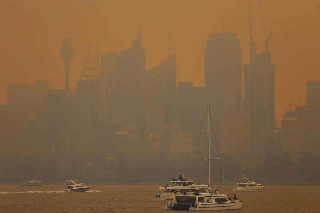 Smoke was under smoke for a number of days.