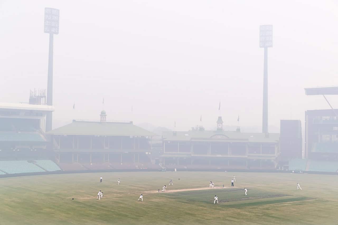Smoke at the SCG earlier in December.