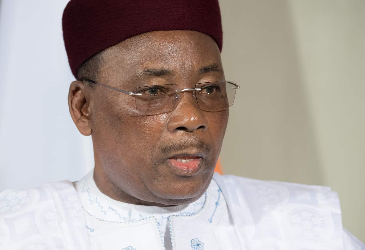 Niger's President Mahamadou Issoufou.