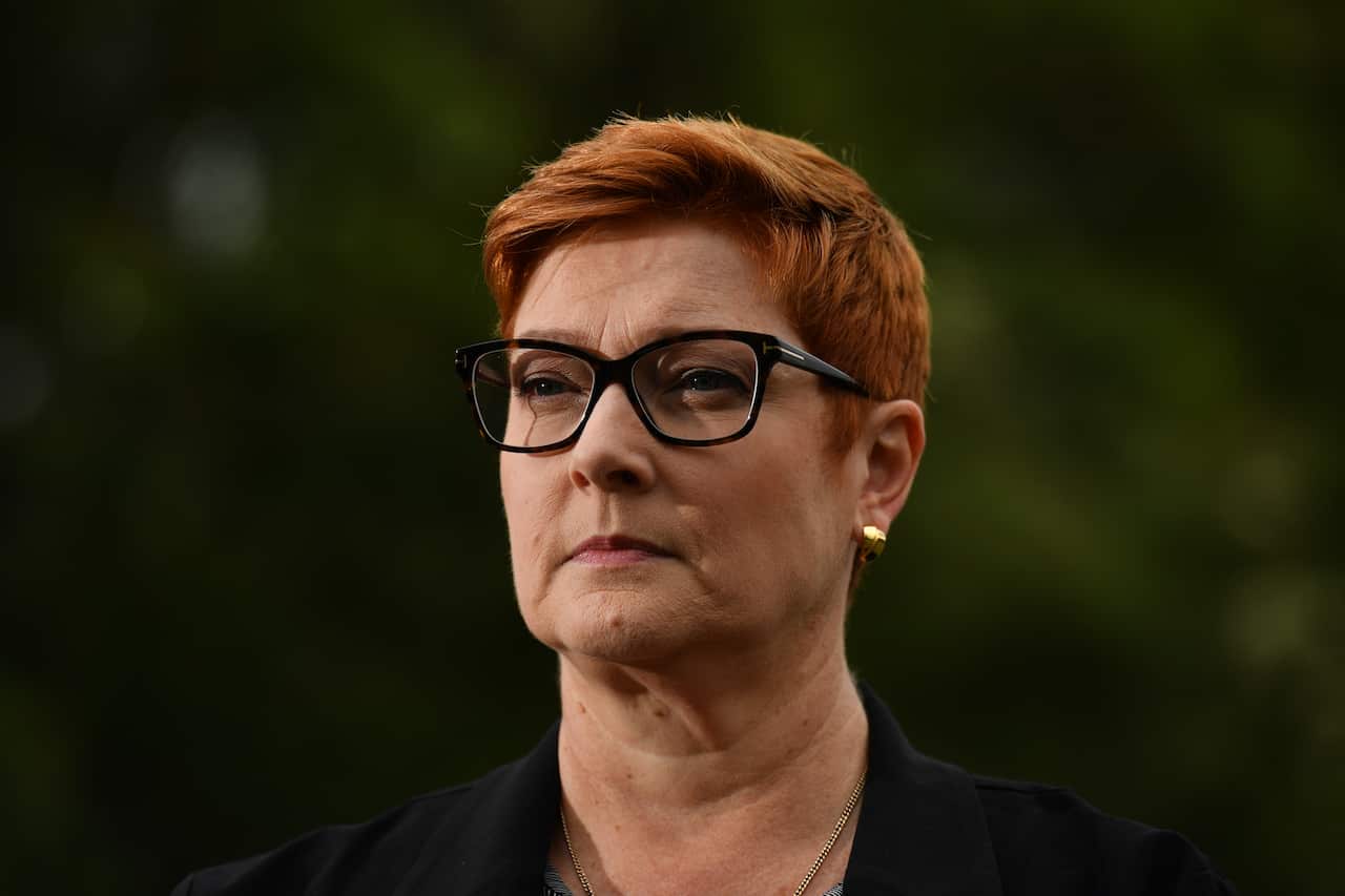 Foreign Minister Marise Payne believes Australians would back the young royal couple in their bid for greater independence.