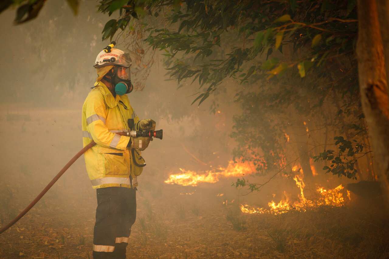 An emergency warning is in place for people in Two Rocks, Breakwater and Seatree Estates, as well as the northern parts of Yanchep.