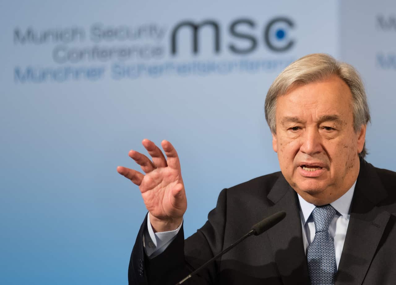 UN Secretary-General Antonio Guterres 