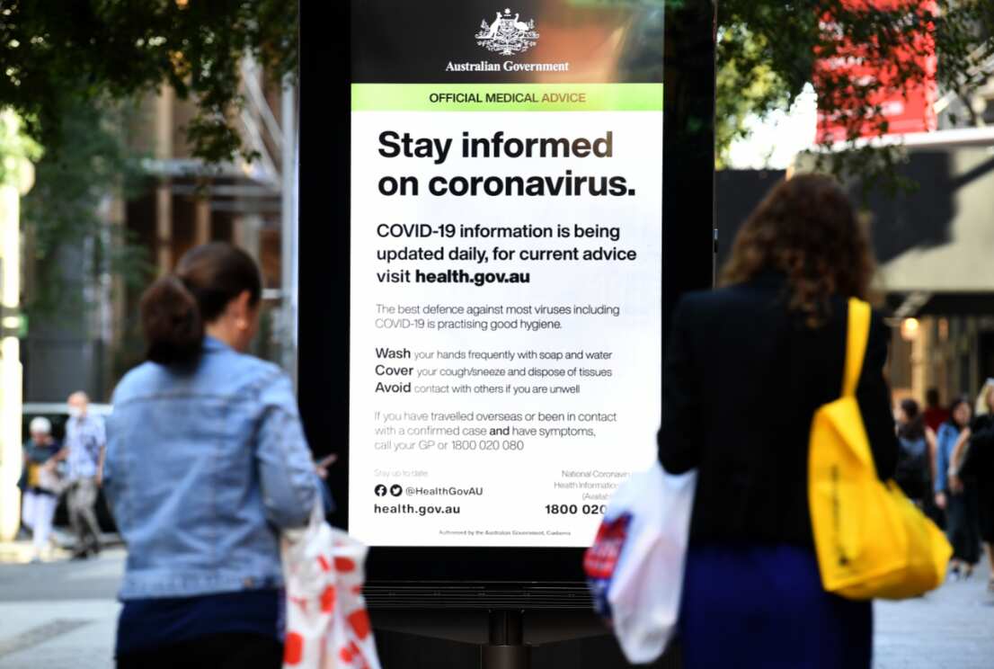 People in Sydney's CBD this week.