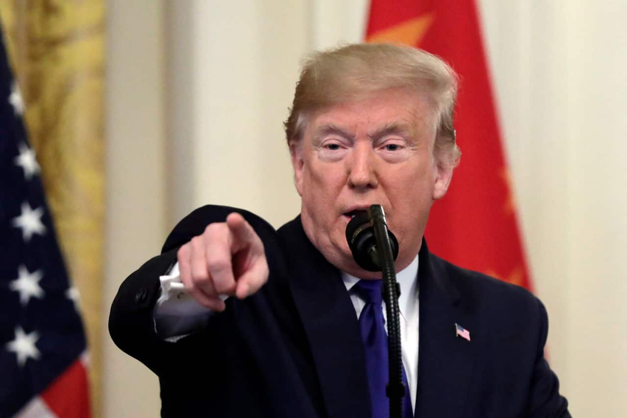 US President Donald Trump.