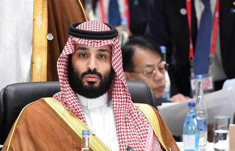 Saudi Arabia Crown Prince Mohammed bin Salman on the second day of the G20 summit in Osaka, Japan, 29 June 2019 