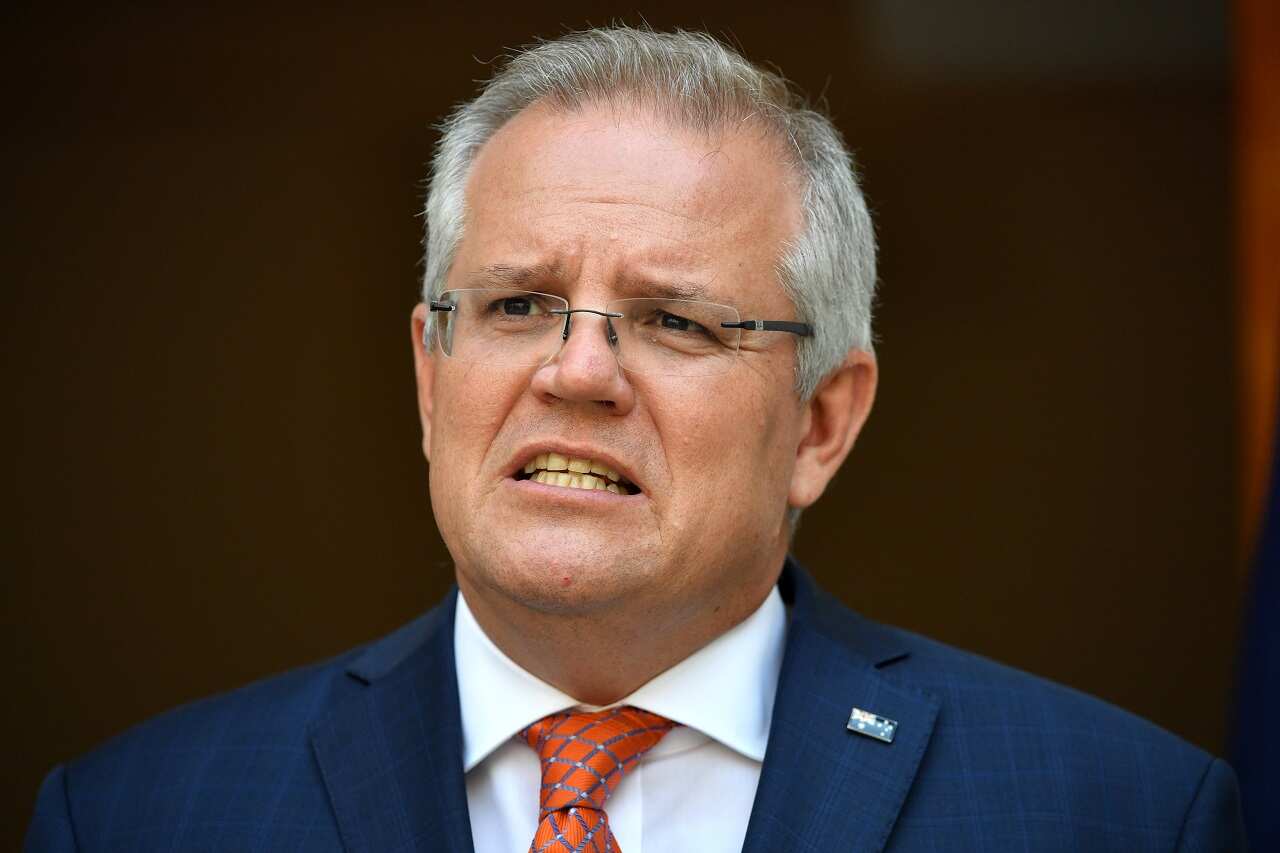 Prime Minister Scott Morrison makes the annoucement on Wednesday.