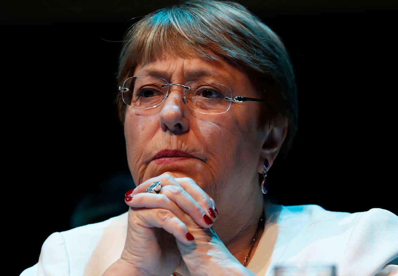 Michelle Bachelet, United Nation's commissioner for human rights.