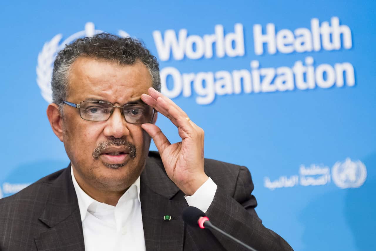 Tedros Adhanom Ghebreyesus, Director General of the World Health Organisation (WHO).