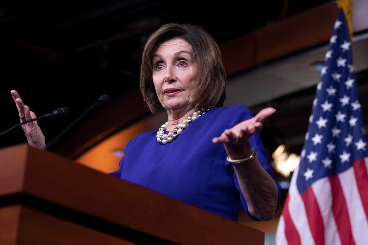 US Speaker of the House Nancy Pelosi launched the probe into  Mr Linick's firing. 