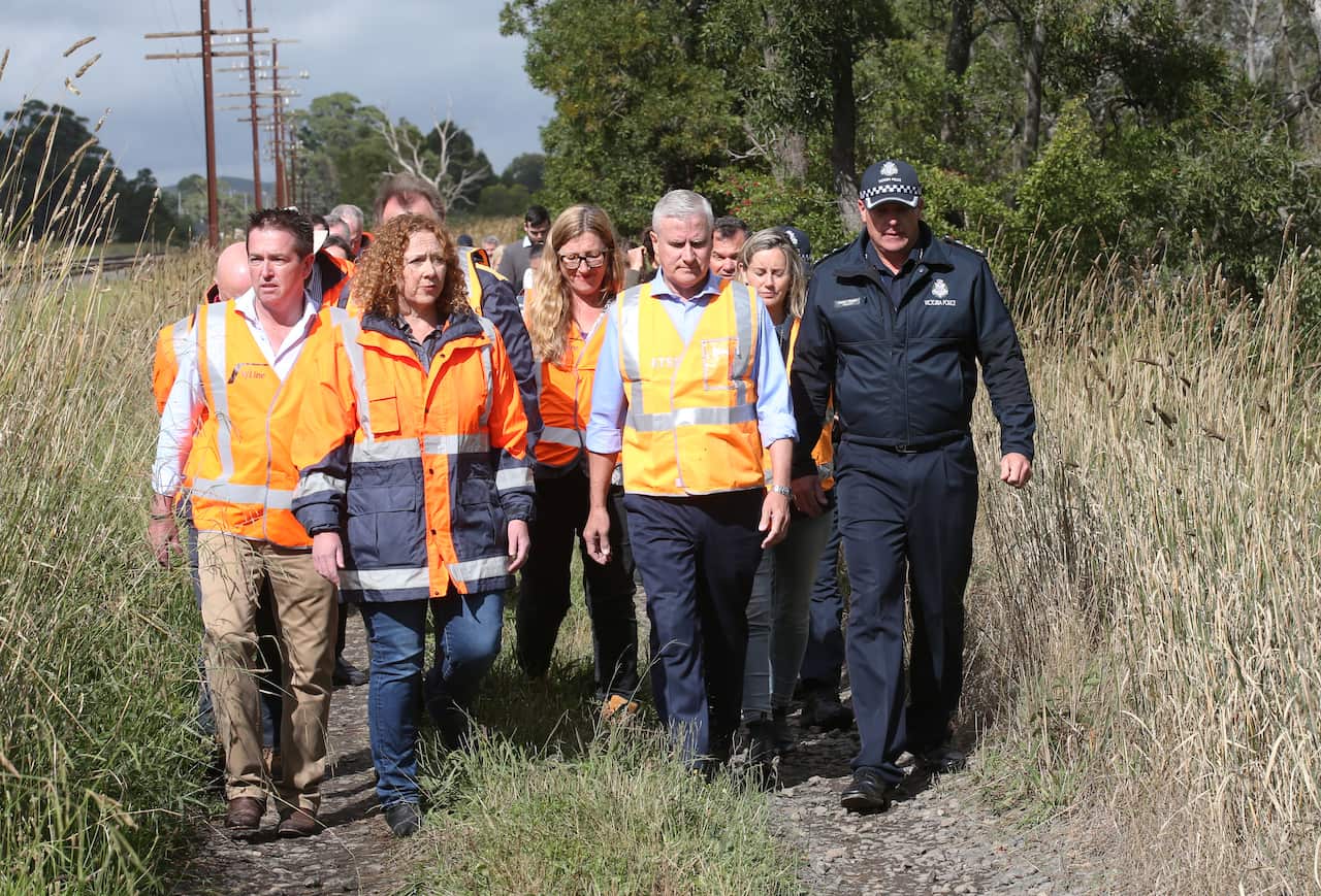 Deputy Prime Minister Michael McCormack visited the crash site on Friday.