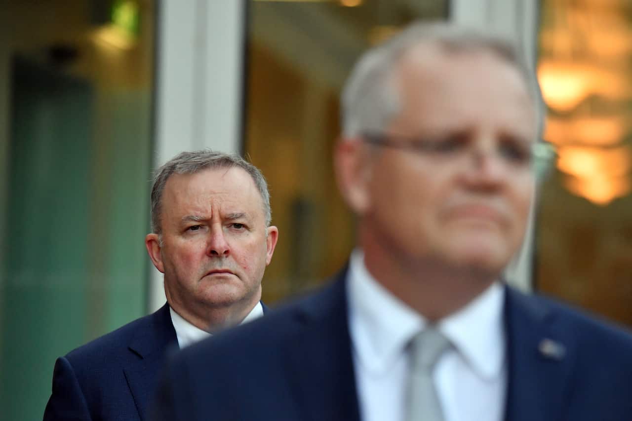The prime minister has hit back at Anthony Albanese's criticism over the 'sports rorts' drama.
