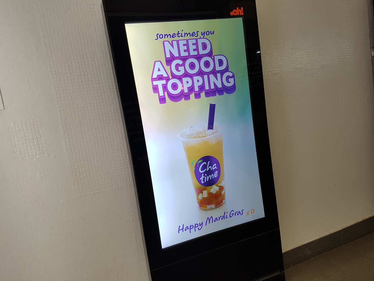 Many corporations are using Mardi Gras in their advertising.