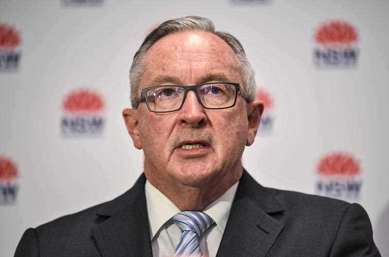 NSW Health Minister Brad Hazzard said it was possible other people on board now had COVID-19.