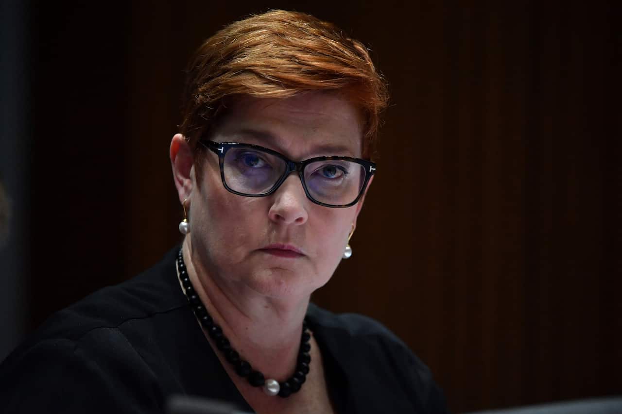 Minister for Foreign Affairs, Marise Payne.