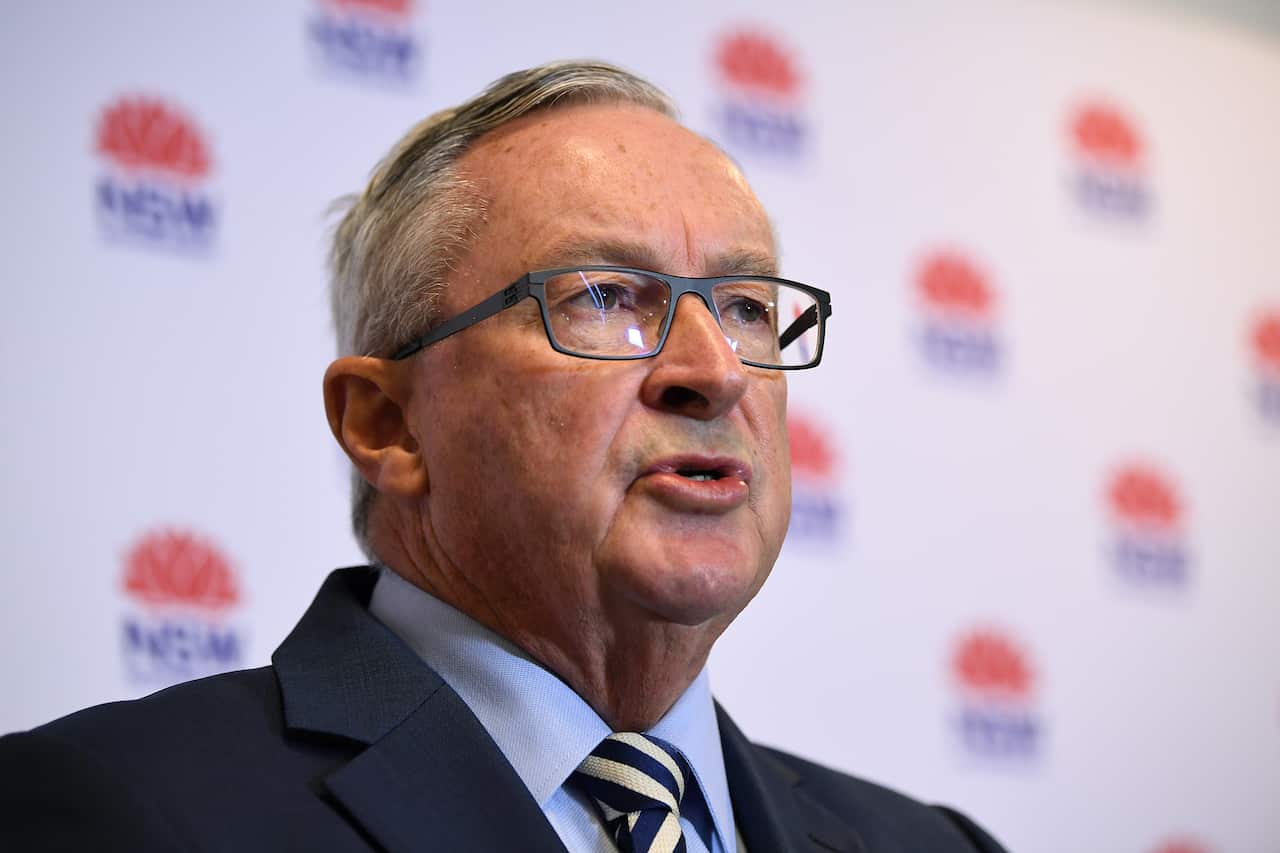 NSW Health Minister Brad Hazzard.