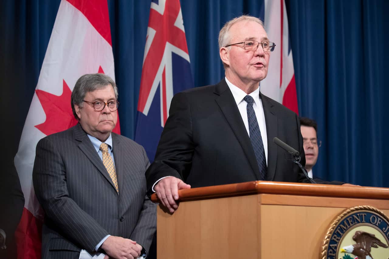 US Attorney General William Barr.