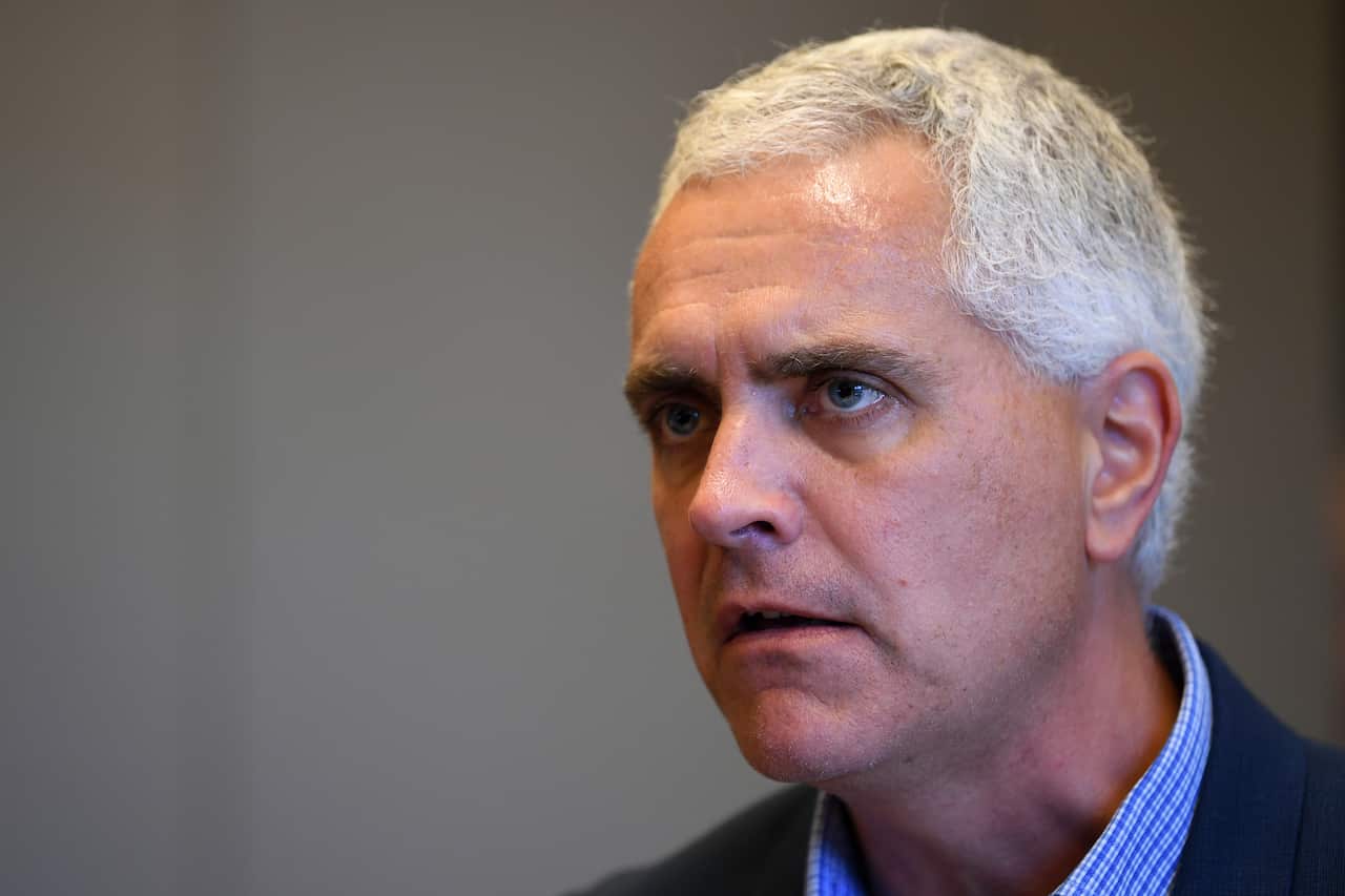 National Secretary of Transport Workers Union (TWU) Michael Kaine.        