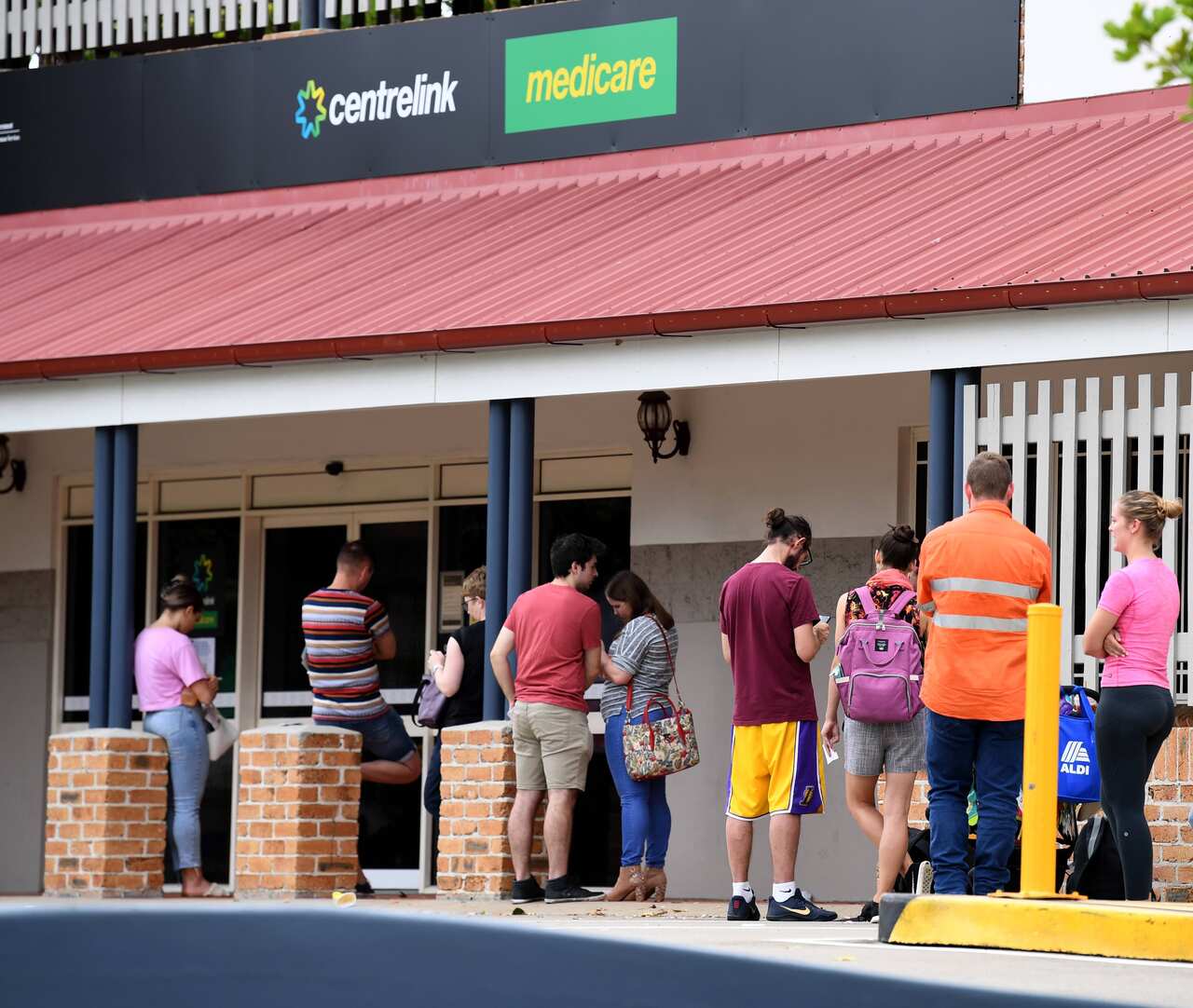 Centrelink queue