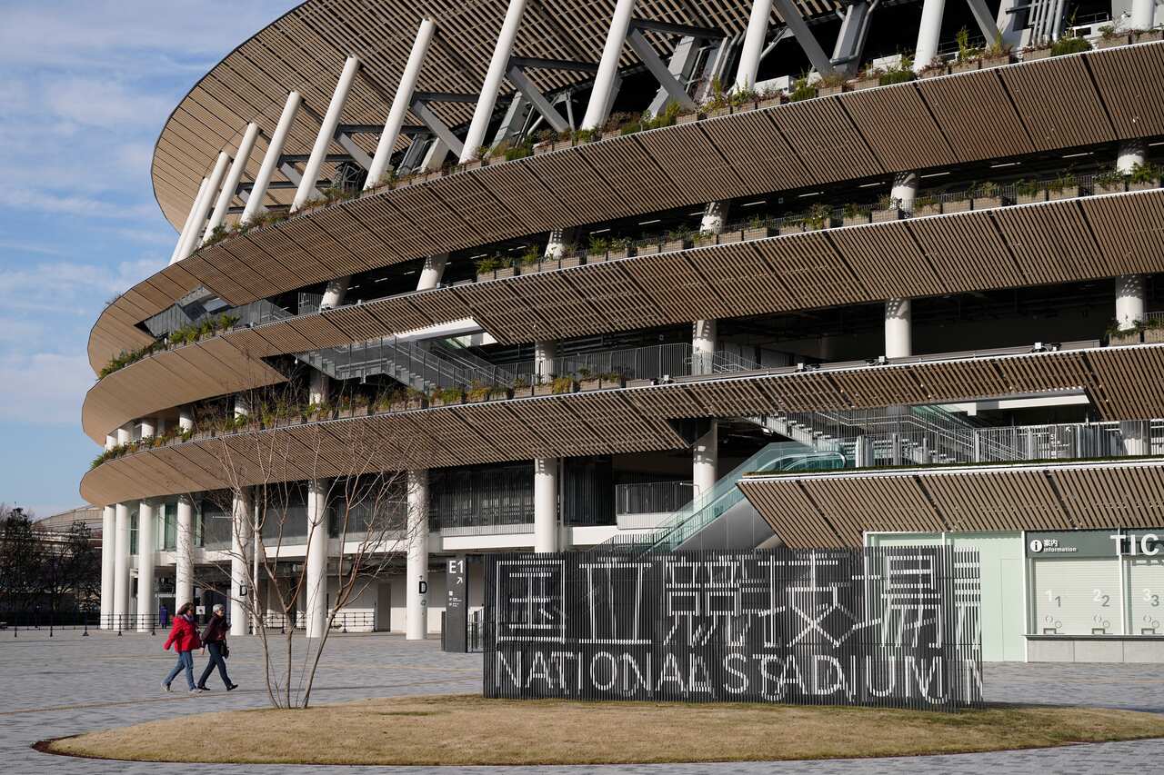 Japan spent more than $1 billion on it's new national Olympic Stadium, which won't be completed till 2021.