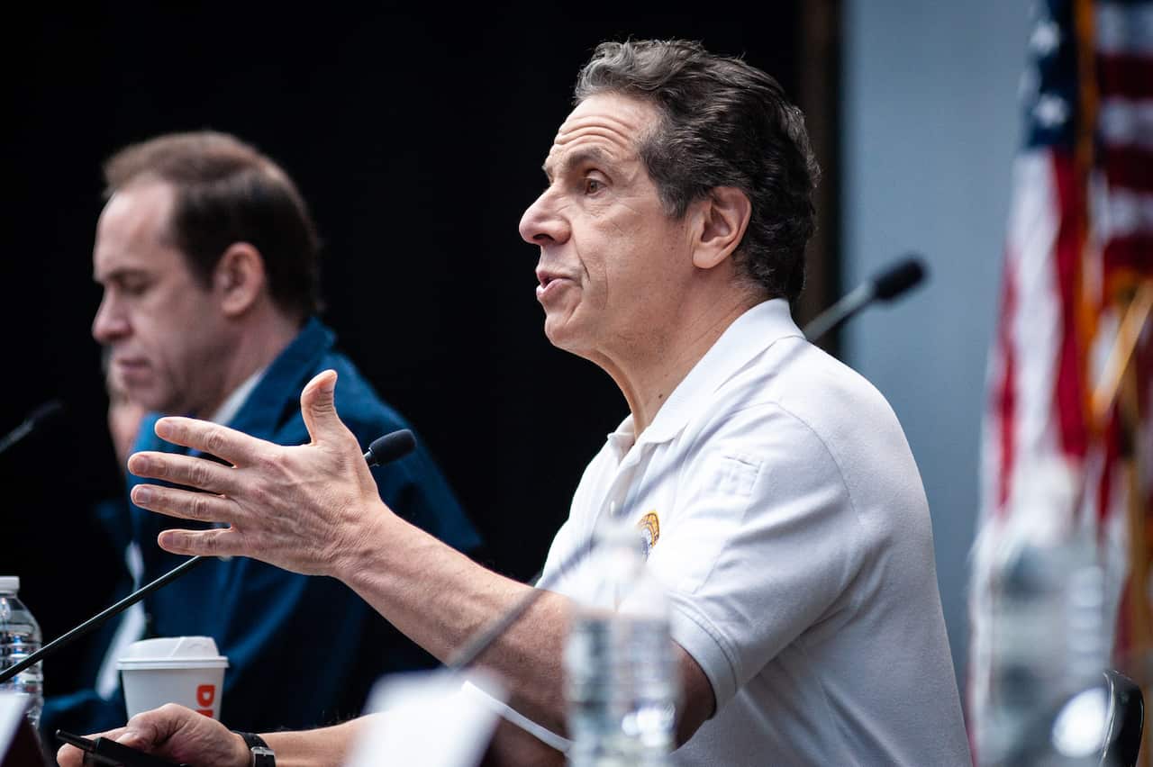 New York State Governor Andrew Cuomo provides a COVID-19 update