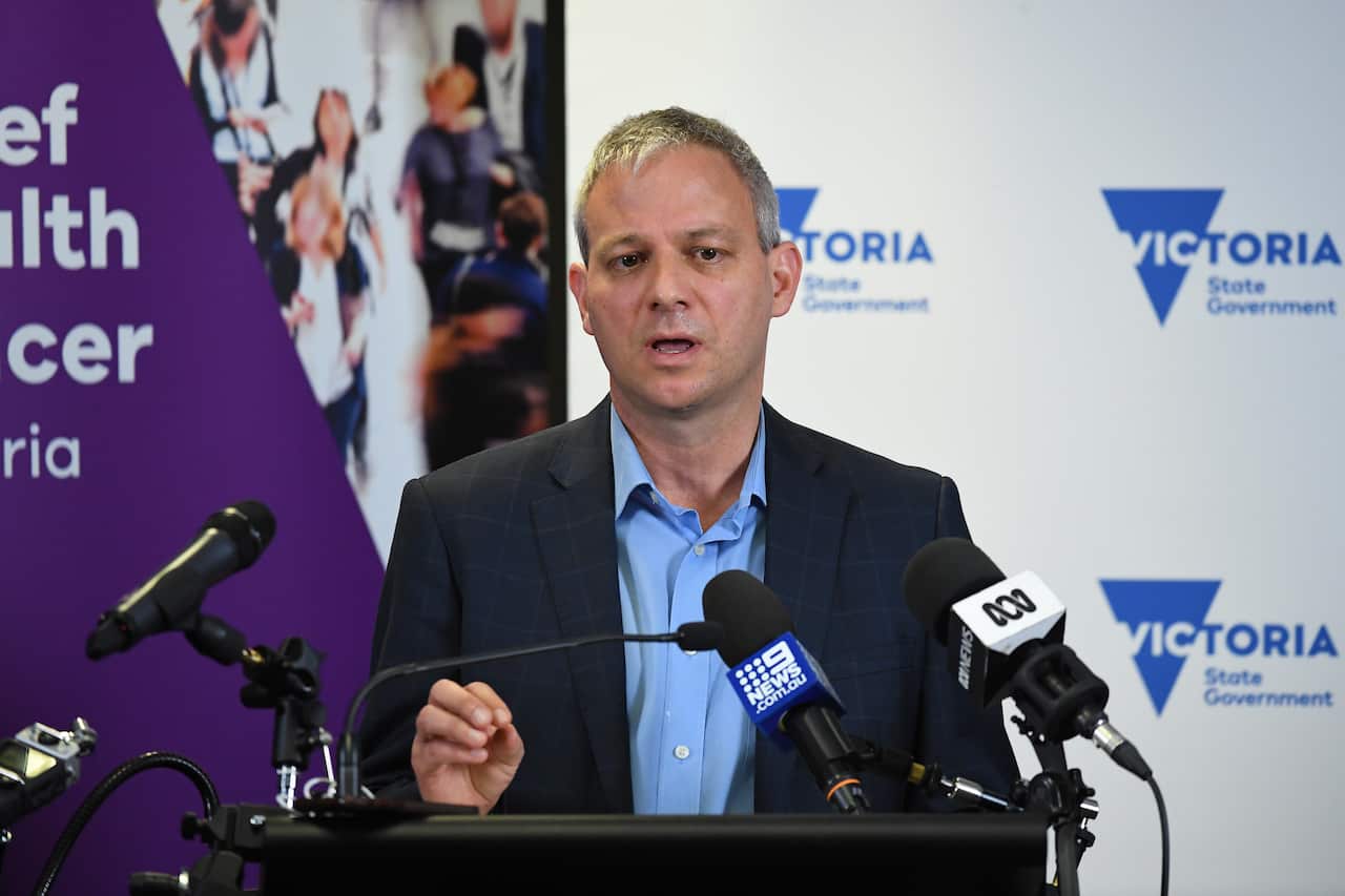 Victoria's Chief Health Officer Dr Brett Sutton.