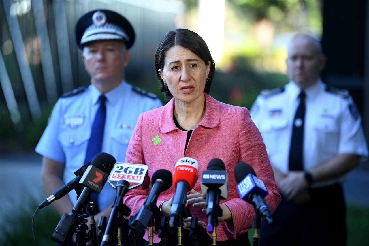 NSW Premier Gladys Berejiklian made the announcement on Monday morning.