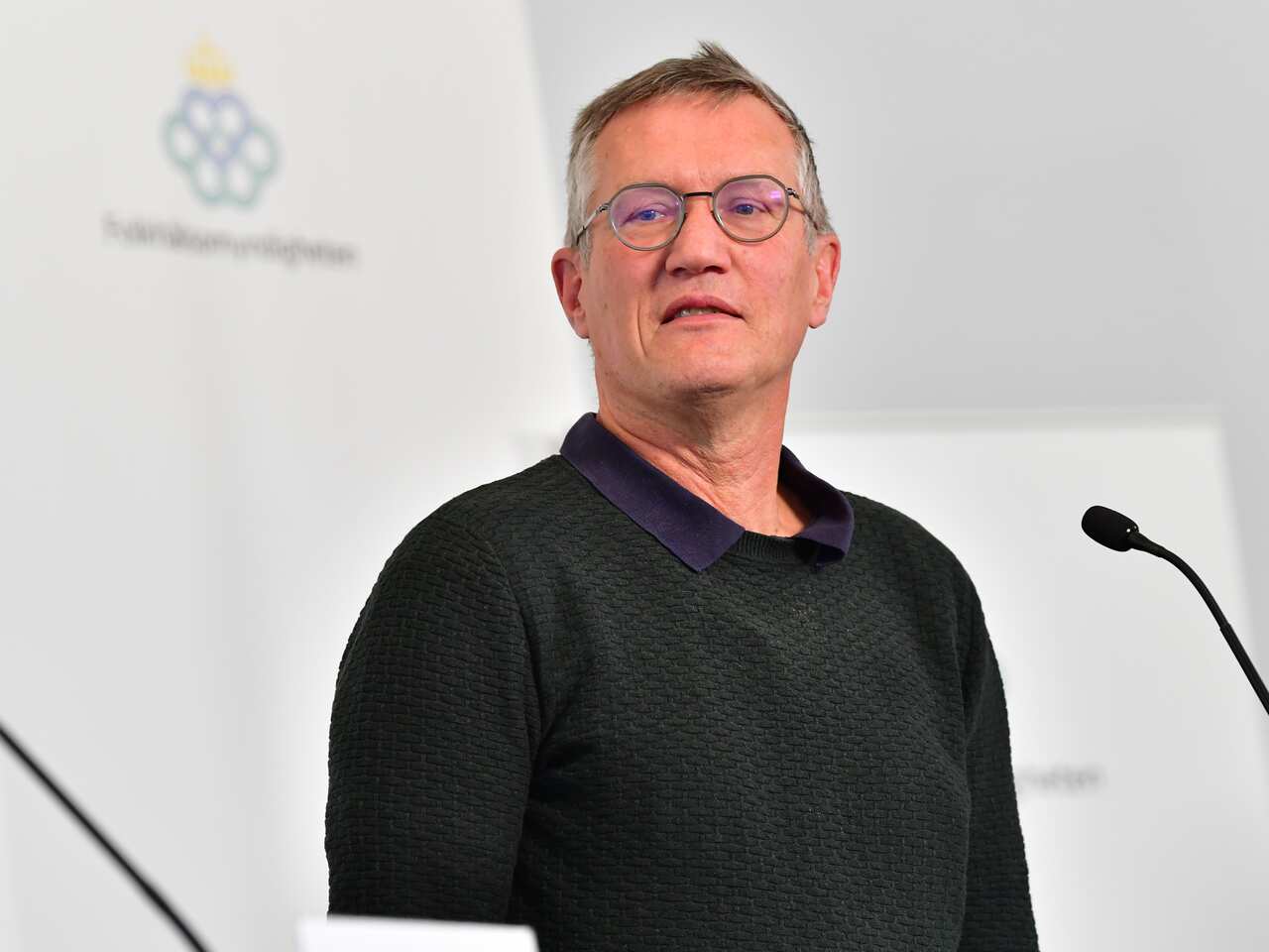 State epidemiologist Anders Tegnell of the Public Health Agency of Sweden.