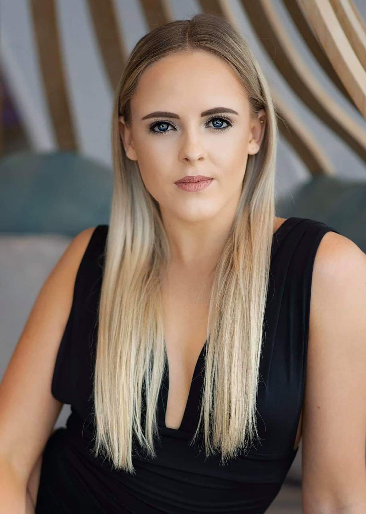 A supplied image shows Australian dancer Amber Jenkins.